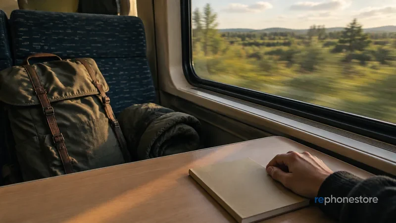 Sac a dos dans le train
